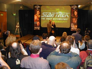 Gate McFadden and Michael Dorn